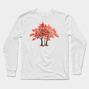 March birthday maple tree Long Sleeve T-Shirt